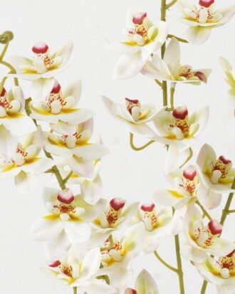 Artificial Flower 25*25*89cm  cymbedium  single stem GS-64922012-W1 Single Flowers YeahFlower is one of Chinese leading OEM manufacturers and exporters , supplying the silk flowers, wholesale artificial trees