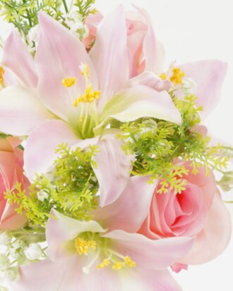 Artificial Flower 23*23*28cm  plateresque *10 bundle GS-16822045-P1 Bouquet YeahFlower is one of Chinese leading OEM manufacturers and exporters , supplying the silk flowers, wholesale artificial trees