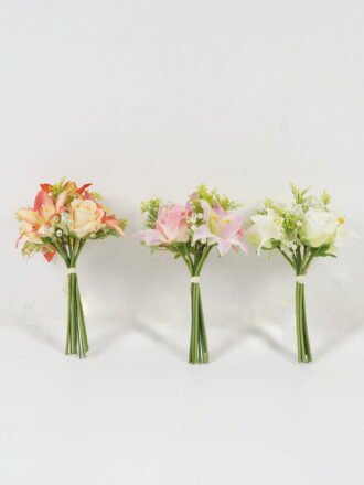 Artificial Flower 23*23*28cm  plateresque *10 bundle GS-16822045-P1 Bouquet 3,000+ sqm showroom with thousands of artificial flowers, plants & trees ready for global sourcing.