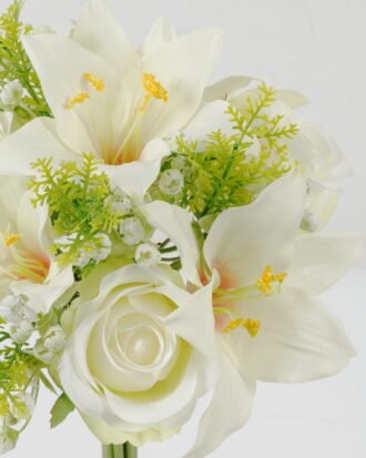 Artificial Flower 23*23*28cm  plateresque *10 bundle GS-16822045 Bouquet YeahFlower is one of Chinese leading OEM manufacturers and exporters , supplying the silk flowers, wholesale artificial trees