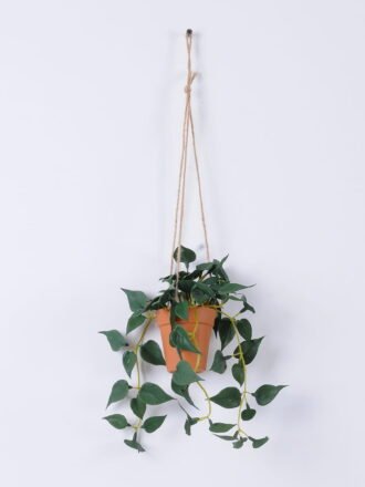 Artificial Plant 20*20*54cm Anthurium hanging in PP pot GS-47122021-G3 Banners&Garlands 3,000+ sqm showroom with thousands of artificial flowers, plants & trees ready for global sourcing.