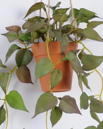 Artificial Plant 20*20*54cm Anthurium hanging in PP pot GS-47122021-G3 Banners&Garlands YeahFlower is one of Chinese leading OEM manufacturers and exporters , supplying the silk flowers, wholesale artificial trees