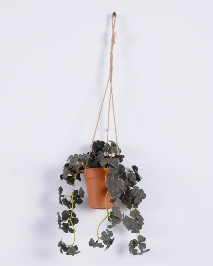 Artificial Plant Clover hanging in PP pot GS-47122024_3 Artificial Plant 20*20*53cm Clover hanging in PP pot GS-47122024 Banners&Garlands YeahFlower is one of Chinese leading OEM manufacturers and exporters , supplying the silk flowers, wholesale artificial trees