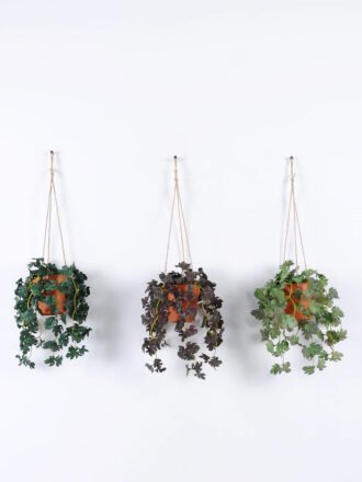 Artificial Plant 24*24*59cm Hydrocotyle verticillata hanging *6 in PP pot GS-47122028 Banners&Garlands 3,000+ sqm showroom with thousands of artificial flowers, plants & trees ready for global sourcing.