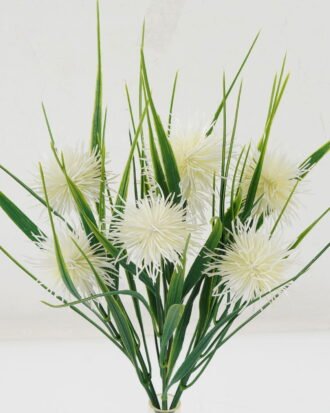 Artificial Flower 32cm Grass *7 bush GS-36622020OZ Flowers Bush YeahFlower is one of Chinese leading OEM manufacturers and exporters , supplying the silk flowers, wholesale artificial trees