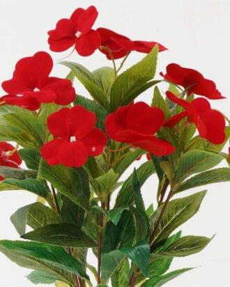 Artificial Flower 38cm Impatiens balsamina *7 bush GS-44022001OZ Flowers Bush YeahFlower is one of Chinese leading OEM manufacturers and exporters , supplying the silk flowers, wholesale artificial trees