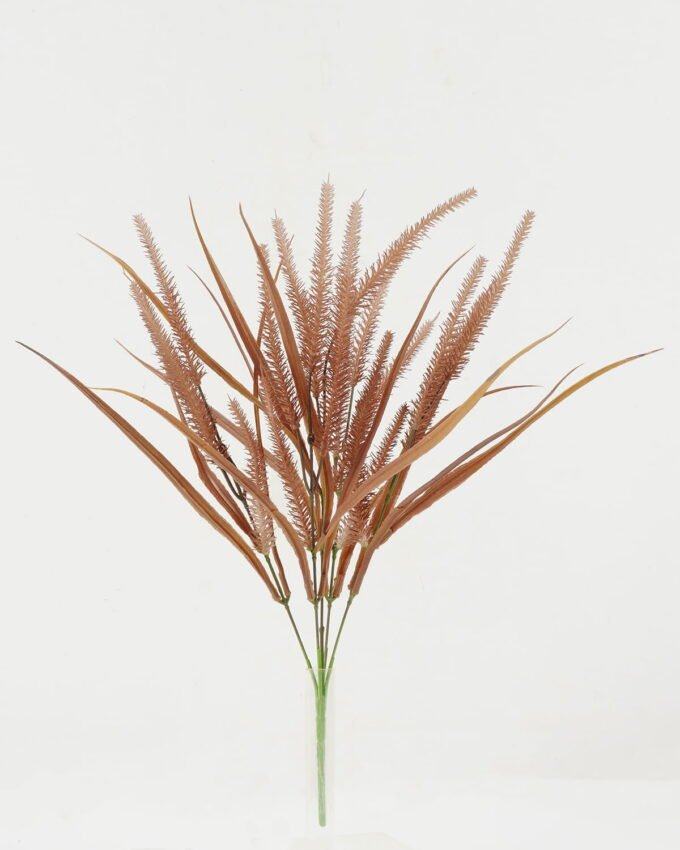 Artificial Flower 45cm Grass *5 bush GS-36622038OZ Flowers Bush YeahFlower is one of Chinese leading OEM manufacturers and exporters , supplying the silk flowers, wholesale artificial trees