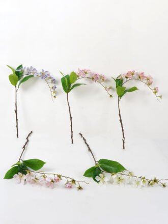 Artificial Flower 106cm Single Leafed Jasmine Flower GS-39122021-Z1 Single Flowers 3,000+ sqm showroom with thousands of artificial flowers, plants & trees ready for global sourcing.