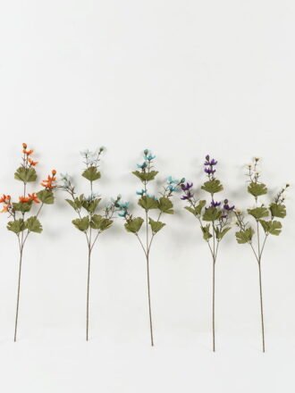 Artificial Flower 18*18*61cm Flowers *3 single stem GS-16822052-W1 Single Flowers 3,000+ sqm showroom with thousands of artificial flowers, plants & trees ready for global sourcing.