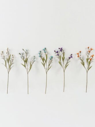 Artificial Flower 18*18*48cm Flowers*6 single stem GS-16822051-O1 Single Flowers 3,000+ sqm showroom with thousands of artificial flowers, plants & trees ready for global sourcing.