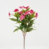 Artificial Flower 24*24*38cm Impatiens balsamina *7 bush GS-44022001OZ-R2 Flowers Bush YeahFlower is one of Chinese leading OEM manufacturers and exporters , supplying the silk flowers, wholesale artificial trees