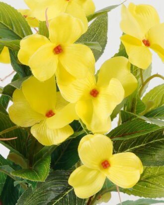 Artificial Flower 24*24*38cm Impatiens balsamina *7 bush GS-44022001OZ-Y1 Flowers Bush YeahFlower is one of Chinese leading OEM manufacturers and exporters , supplying the silk flowers, wholesale artificial trees