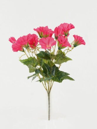 Artificial Flower 25*25*30cm Morning glory *7 bush GS-44022017OZ-W1 Flowers Bush 3,000+ sqm showroom with thousands of artificial flowers, plants & trees ready for global sourcing.