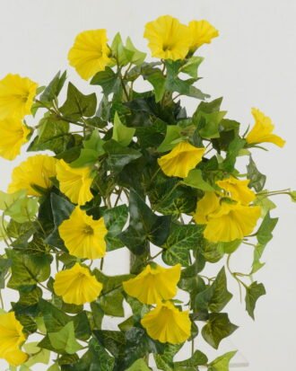 Artificial Flower 27*27*60cm Morning glory hanging GS-44022012OZ-Y1 Banners&Garlands YeahFlower is one of Chinese leading OEM manufacturers and exporters , supplying the silk flowers, wholesale artificial trees