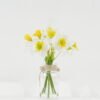 Artificial Flower 17*17*19cm Narcissus flower in glass GS-16822053 Potted Flowers&Plants YeahFlower is one of Chinese leading OEM manufacturers and exporters , supplying the silk flowers, wholesale artificial trees