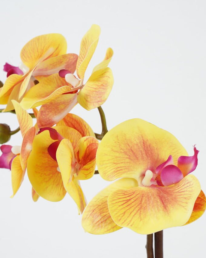 Artificial Flower 25*25*47cm Orchid *5 in PP pot GS-30622041 Potted Flowers&Plants YeahFlower is one of Chinese leading OEM manufacturers and exporters , supplying the silk flowers, wholesale artificial trees