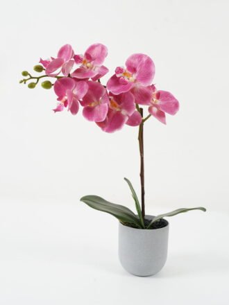 Artificial Flower 32*32*53cm Orchid *7 in PP pot GS-30622029 Potted Flowers&Plants 3,000+ sqm showroom with thousands of artificial flowers, plants & trees ready for global sourcing.