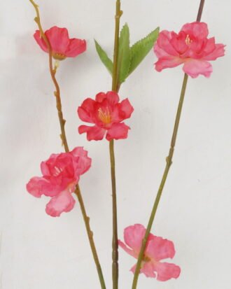 Artificial Flower 25*25*88cm Peach Blossom single stem GS-53622017-R1 Single Flowers YeahFlower is one of Chinese leading OEM manufacturers and exporters , supplying the silk flowers, wholesale artificial trees