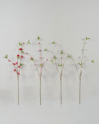 Artificial Flower 25*25*88cm Peach Blossom single stem GS-53622017 Single Flowers YeahFlower is one of Chinese leading OEM manufacturers and exporters , supplying the silk flowers, wholesale artificial trees
