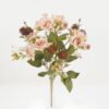 Artificial Flower 20*20*31cm Rose*7 bush GS-36622041-R1 Flowers Bush YeahFlower is one of Chinese leading OEM manufacturers and exporters , supplying the silk flowers, wholesale artificial trees