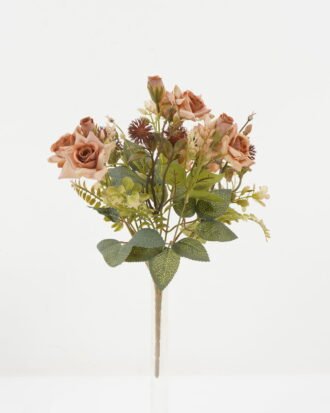 Artificial Flower 20*20*31cm Rose*7 bush GS-36622041 Flowers Bush YeahFlower is one of Chinese leading OEM manufacturers and exporters , supplying the silk flowers, wholesale artificial trees