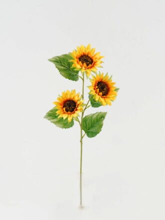 Artificial Flower 23*23*67cm Sunflower *5 single stem GS-67522004CONTI Single Flowers 3,000+ sqm showroom with thousands of artificial flowers, plants & trees ready for global sourcing.
