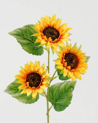 Artificial Flower 24*24*64cm Sunflower *3 single stem GS-67522003CONTI Single Flowers YeahFlower is one of Chinese leading OEM manufacturers and exporters , supplying the silk flowers, wholesale artificial trees