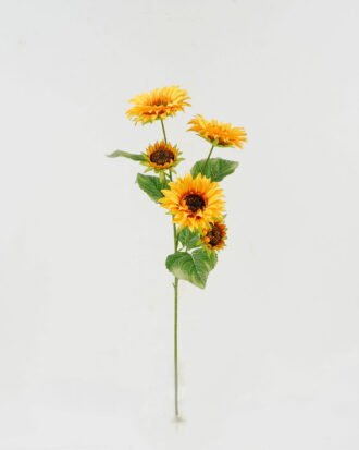 Artificial Flower 23*23*67cm Sunflower *5 single stem GS-67522004CONTI Single Flowers YeahFlower is one of Chinese leading OEM manufacturers and exporters , supplying the silk flowers, wholesale artificial trees