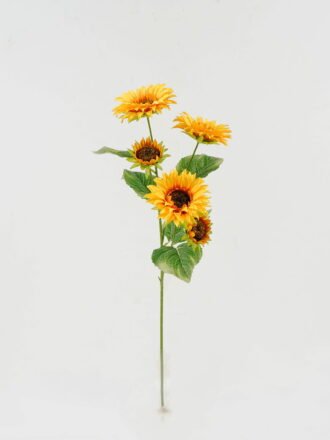 Artificial Flower 24*24*64cm Sunflower *3 single stem GS-67522003CONTI Single Flowers 3,000+ sqm showroom with thousands of artificial flowers, plants & trees ready for global sourcing.