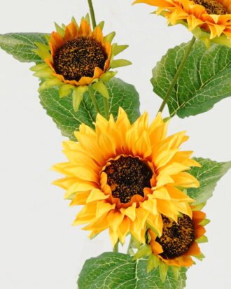 Artificial Flower 23*23*67cm Sunflower *5 single stem GS-67522004CONTI Single Flowers YeahFlower is one of Chinese leading OEM manufacturers and exporters , supplying the silk flowers, wholesale artificial trees