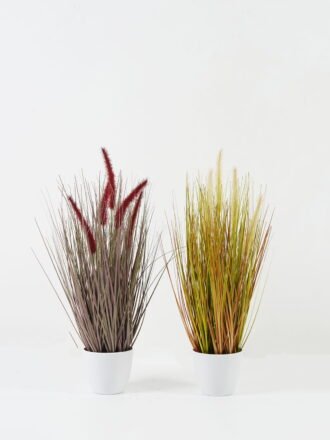 Artificial Grass 25*25*43cm Grass in PP pot GS-61922058 Grass&PLANT 3,000+ sqm showroom with thousands of artificial flowers, plants & trees ready for global sourcing.