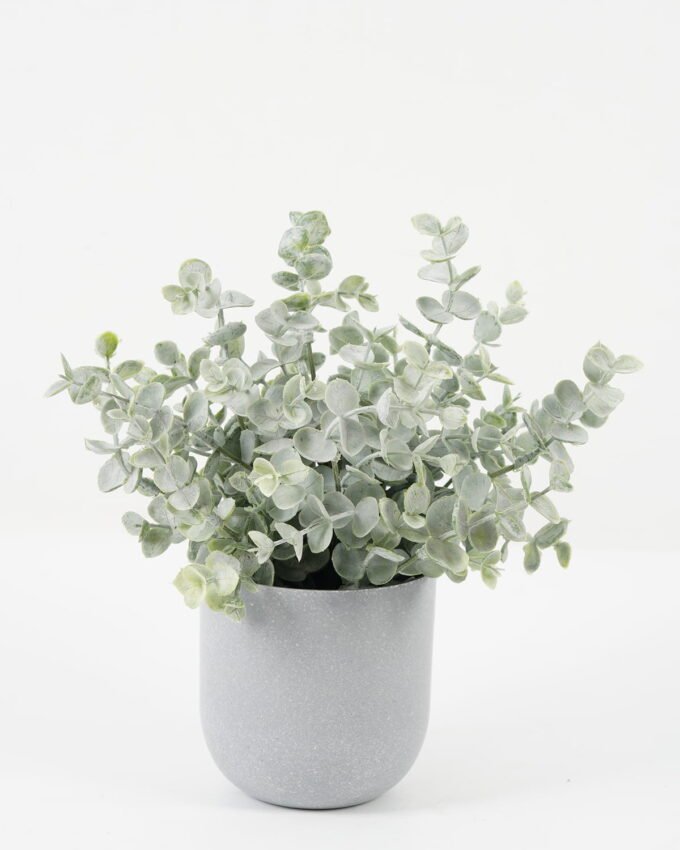 Artificial Plant 23*23*25cm Eucalyptus *14 in PP pot GS-30622031 Potted Flowers&Plants YeahFlower is one of Chinese leading OEM manufacturers and exporters , supplying the silk flowers, wholesale artificial trees