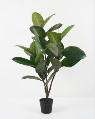 Artificial Tree 70*70*116cm Rubber trees*3 in PP pot GS-30422026 Tree&Plant YeahFlower is one of Chinese leading OEM manufacturers and exporters , supplying the silk flowers, wholesale artificial trees