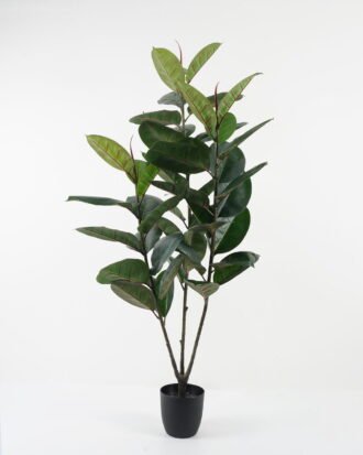Artificial Tree 75*75*150cm Rubber trees*3 in PP pot GS-30422027 Tree&Plant YeahFlower is one of Chinese leading OEM manufacturers and exporters , supplying the silk flowers, wholesale artificial trees
