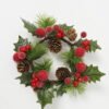 Artificial Flower 18 18 6CN Eucalyptus pip berry branch GS-66222048_3 Artificial Flower 18*18*6CN Eucalyptus & pip berry branch GS-66222048 Christmas Item YeahFlower is one of Chinese leading OEM manufacturers and exporters , supplying the silk flowers, wholesale artificial trees