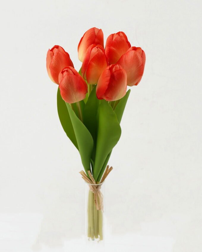 Artificial Flower 33cm Tulip 7 bouquet GS-128J22001_4 Artificial Flower 33cm Tulip *7 bouquet GS-128J22001 Bouquet YeahFlower is one of Chinese leading OEM manufacturers and exporters , supplying the silk flowers, wholesale artificial trees