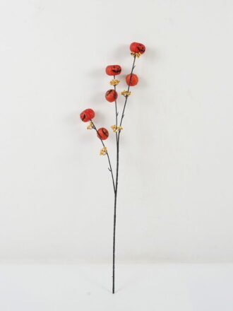 Artificial Flower 20cm Plant singel stem GS-65622006 Christmas Item 3,000+ sqm showroom with thousands of artificial flowers, plants & trees ready for global sourcing.