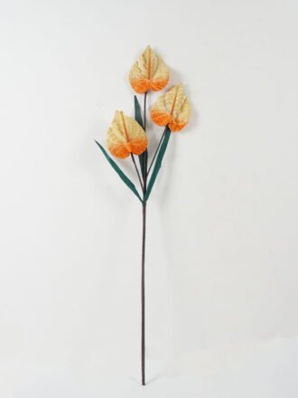 Artificial Flower 16*16*70cm Tulip *4 single stem GS-33522004 Single Flowers 3,000+ sqm showroom with thousands of artificial flowers, plants & trees ready for global sourcing.