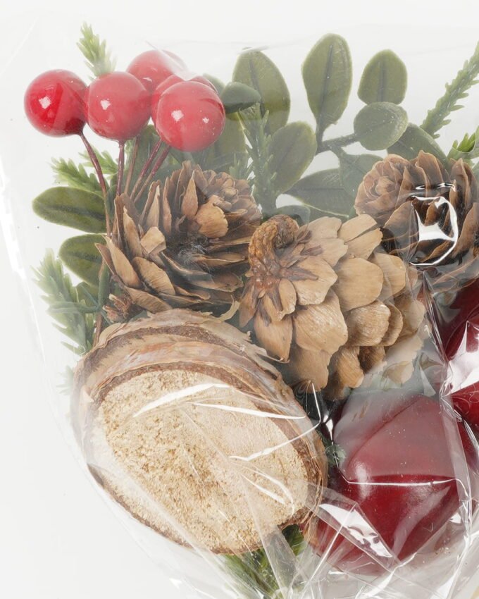 Artificial Flower 10*6*14CM Asst. components in polybag GS-66222049 Christmas Item YeahFlower is one of Chinese leading OEM manufacturers and exporters , supplying the silk flowers, wholesale artificial trees