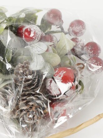 Artificial Flower 10*6*14CM Asst. components in polybag GS-66222050 Christmas Item 3,000+ sqm showroom with thousands of artificial flowers, plants & trees ready for global sourcing.