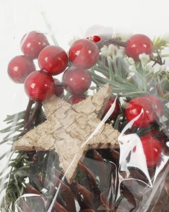 Artificial Flower 10*6*14CM Asst. components in polybag GS-66222052 Christmas Item YeahFlower is one of Chinese leading OEM manufacturers and exporters , supplying the silk flowers, wholesale artificial trees