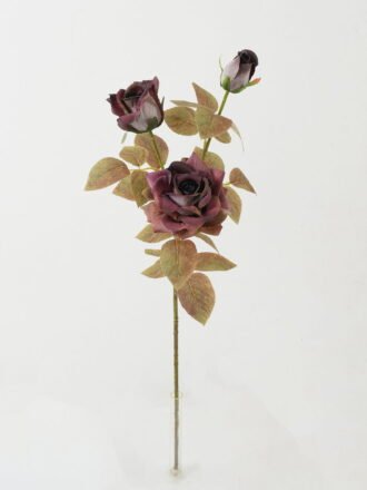Artificial Flower 25*25*70cm Autumn rose *3 single stem GS-15422058-O1 Single Flowers 3,000+ sqm showroom with thousands of artificial flowers, plants & trees ready for global sourcing.