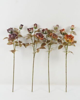 Artificial Flower 25*25*70cm Autumn rose *3 single stem GS-15422058 Single Flowers YeahFlower is one of Chinese leading OEM manufacturers and exporters , supplying the silk flowers, wholesale artificial trees