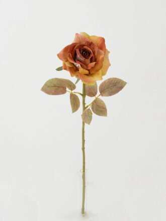 Artificial Flower 25*25*70cm Autumn rose *3 single stem GS-15422058 Single Flowers 3,000+ sqm showroom with thousands of artificial flowers, plants & trees ready for global sourcing.