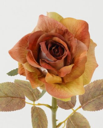 Artificial Flower 20*20*58cm Autumn rose single stem GS-15422057-O1 Single Flowers YeahFlower is one of Chinese leading OEM manufacturers and exporters , supplying the silk flowers, wholesale artificial trees