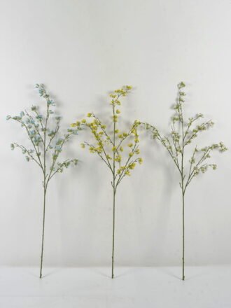 Artificial Flower 24*15*116cm Babysbreath single stem GS-26222030-Y1 Single Flowers 3,000+ sqm showroom with thousands of artificial flowers, plants & trees ready for global sourcing.