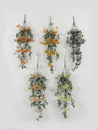 Artificial Flower 23*23*74cm Flower *5 *45 Hanging Bush GS-36622072CONTI Banners&Garlands 3,000+ sqm showroom with thousands of artificial flowers, plants & trees ready for global sourcing.