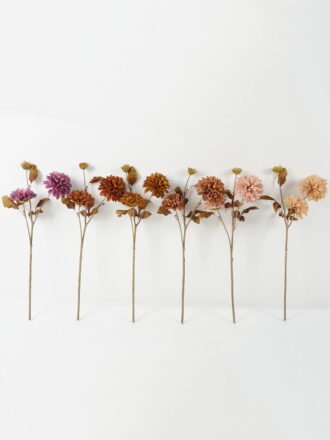 Artificial Flower 25*25*65cm Chrysanthemum *3 single stem GS-14522007-P1 Single Flowers 3,000+ sqm showroom with thousands of artificial flowers, plants & trees ready for global sourcing.