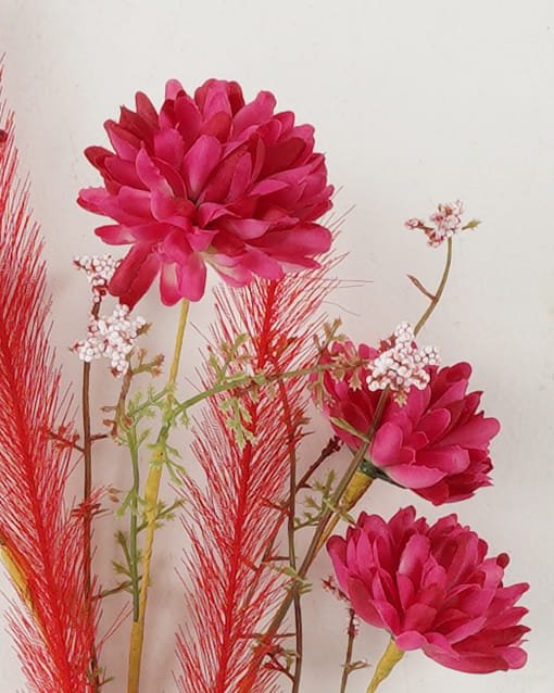 Artificial Flower Chrysanthemum 4 single stem GS-33522005_2 Artificial Flower 15*15*70cm Chrysanthemum *4 single stem GS-33522005 Single Flowers YeahFlower is one of Chinese leading OEM manufacturers and exporters , supplying the silk flowers, wholesale artificial trees