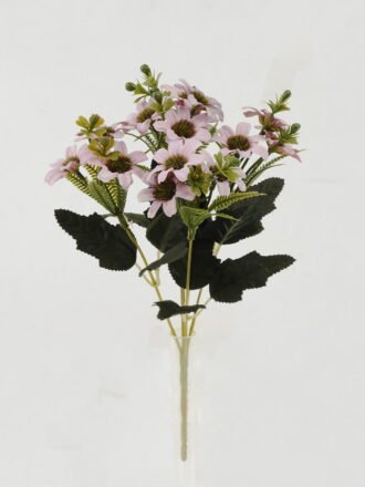 Artificial Flower 20*20*33cm Rose *6 bush GS-64122004 Flowers Bush 3,000+ sqm showroom with thousands of artificial flowers, plants & trees ready for global sourcing.